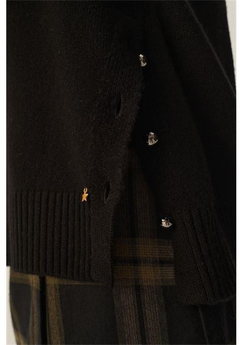 Des Petits Hauts Arigato Noir Extrafine Merino Wool Jumper Des Petits Hauts |  | 1H250043NOIR